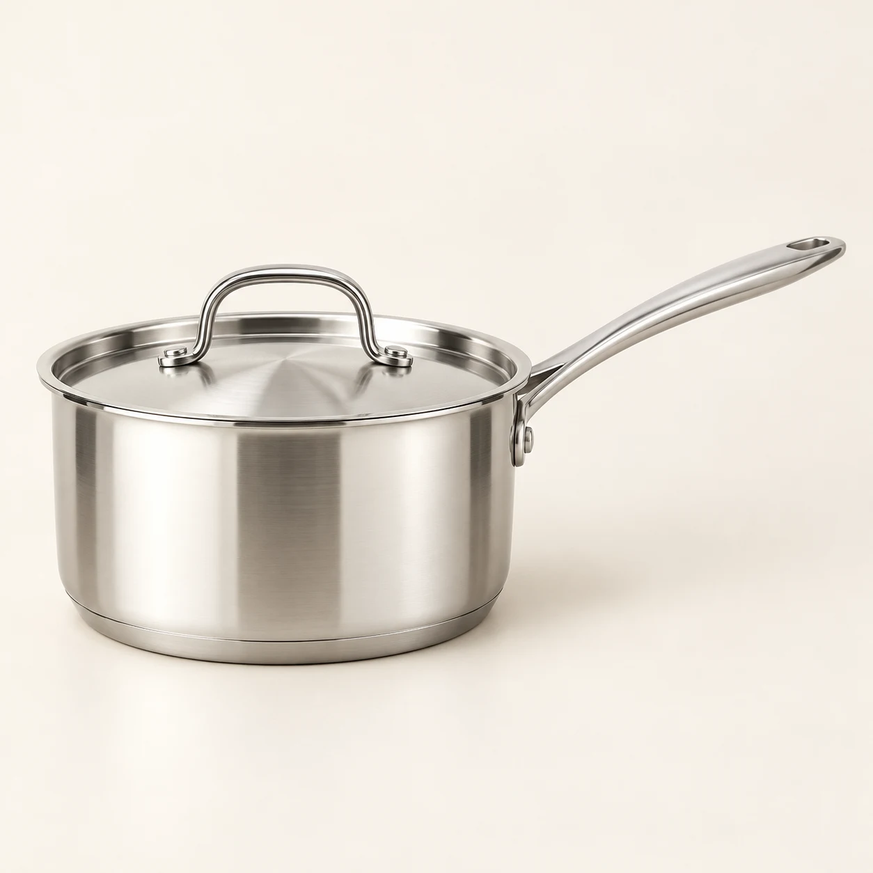 Hearth Stainless Saucepan in Stainless Steel